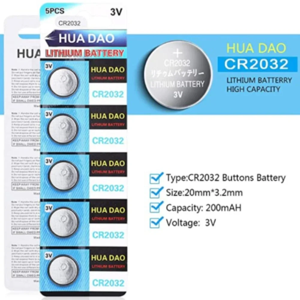 COPY - (40 Pack) CR2032 Lithium Battery ~3V ~200mAh ~Button Coin Cell Batteries